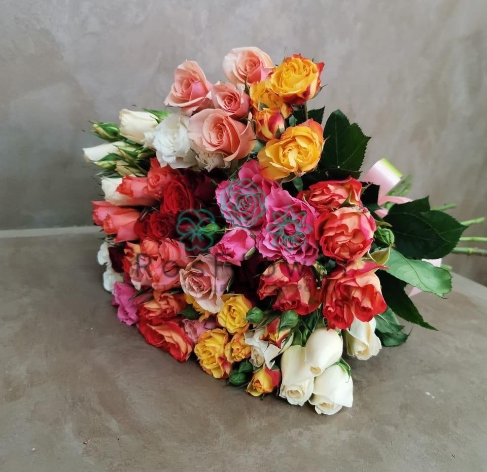 Букет цветов из: Розы в Сафоново Смоленской области