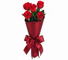 Букет 5 Красных роз Эдлесс Лав в Сафоново Смоленской области