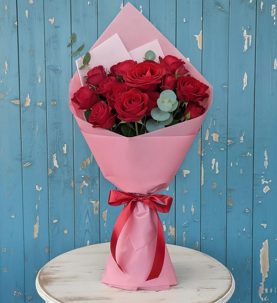 Букет цветов из: Розы в Сафоново Смоленской области