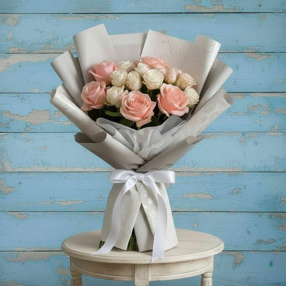 Букет цветов из: Розы в Сафоново Смоленской области