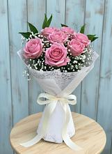 Букет цветов из:  Розы в Сафоново Смоленской области