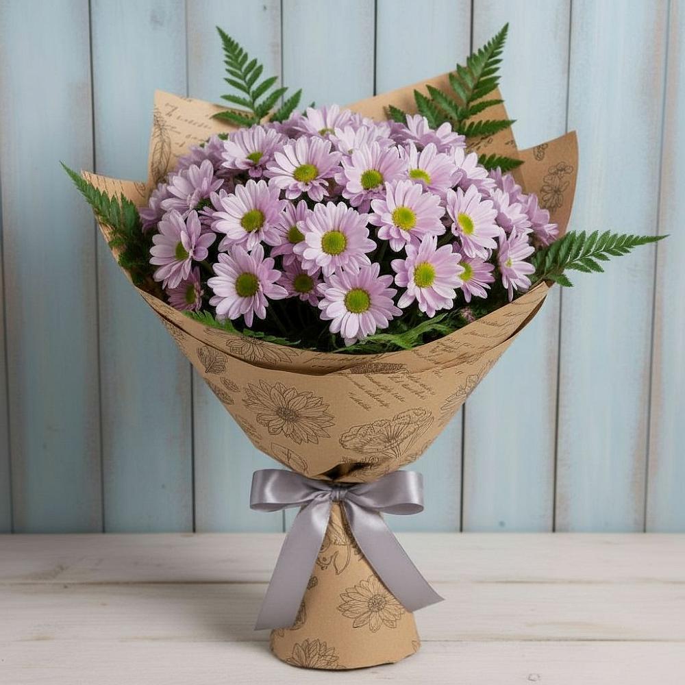 Букет цветов из: Хризантемы в Сафоново Смоленской области