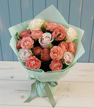 Букет цветов из:  Розы в Сафоново Смоленской области