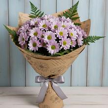 Букет цветов из:  Хризантемы #REPLACE_PRED# Сафоново Смоленской области