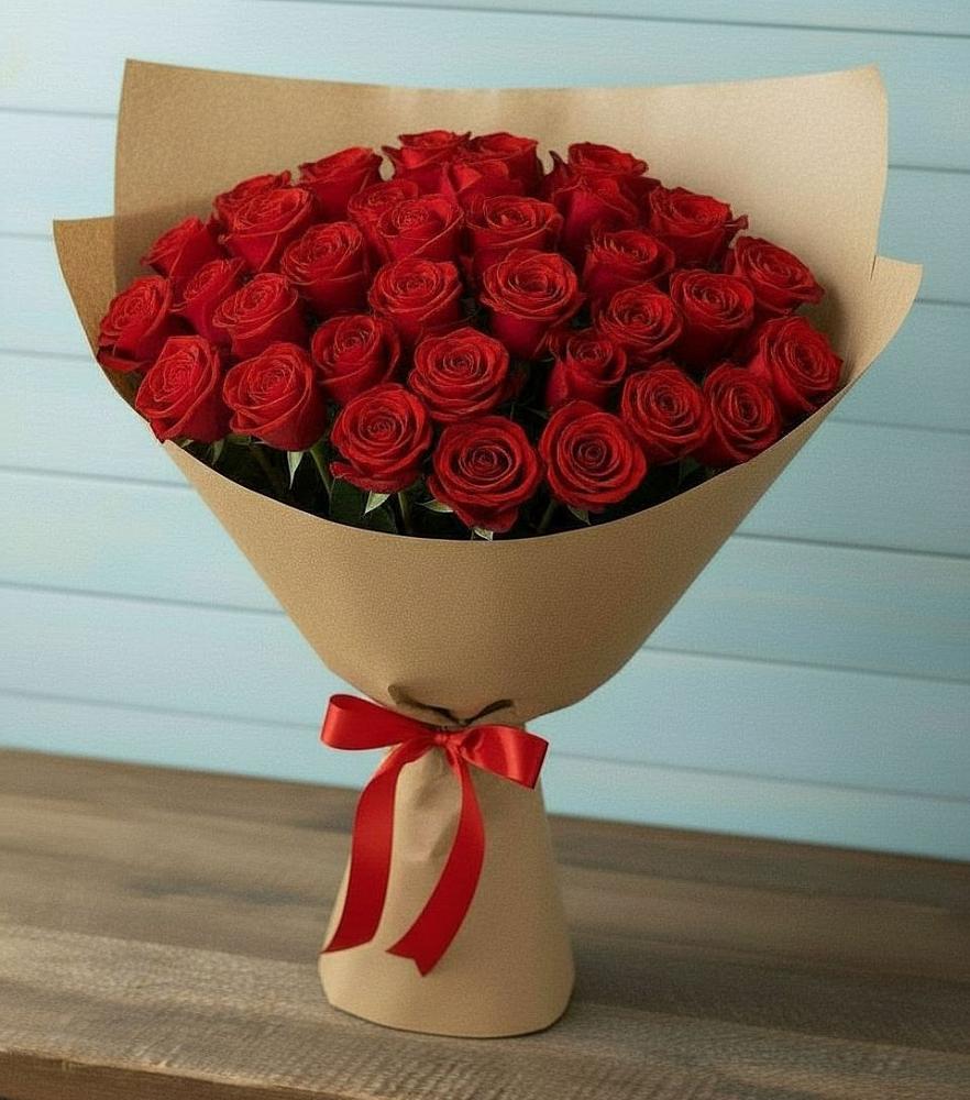 Букет Красные розы Милано в Сафоново Смоленской области