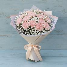 Букет цветов из:  Гвоздики в Сафоново Смоленской области