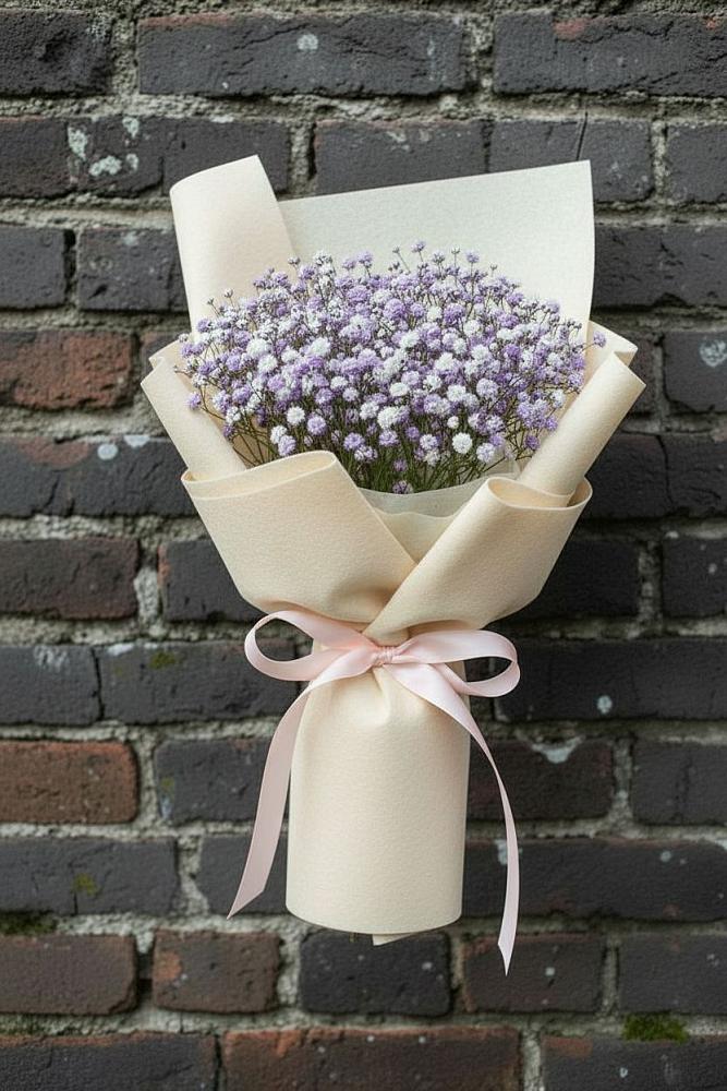 Букет цветов из: Гипсофила в Сафоново Смоленской области