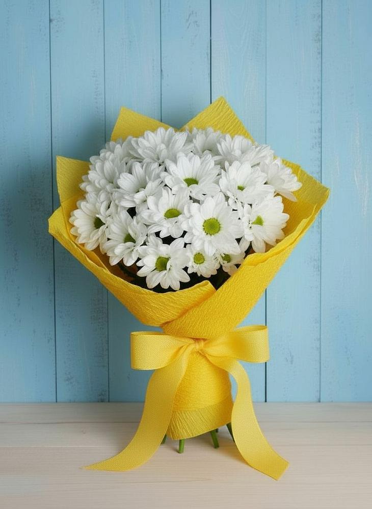 Букет цветов из: Хризантемы в Сафоново Смоленской области