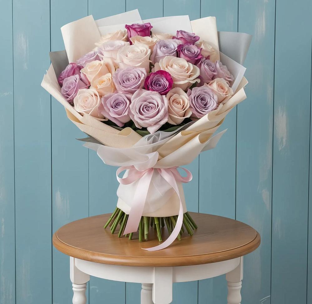 Букет цветов из: Розы в Сафоново Смоленской области