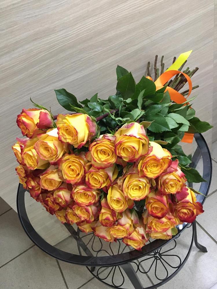 Букет Желтые розы в Сафоново Смоленской области