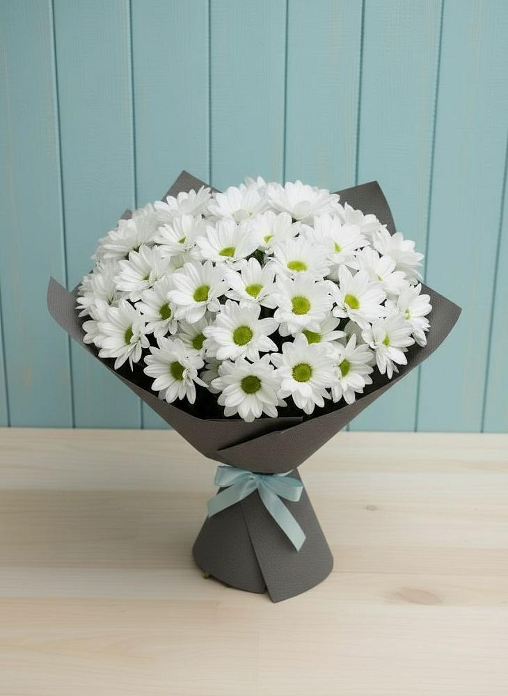 Букет цветов из: Хризантемы в Сафоново Смоленской области