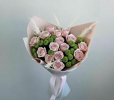 Букет цветов из:  Розы и Хризантемы в Сафоново Смоленской области