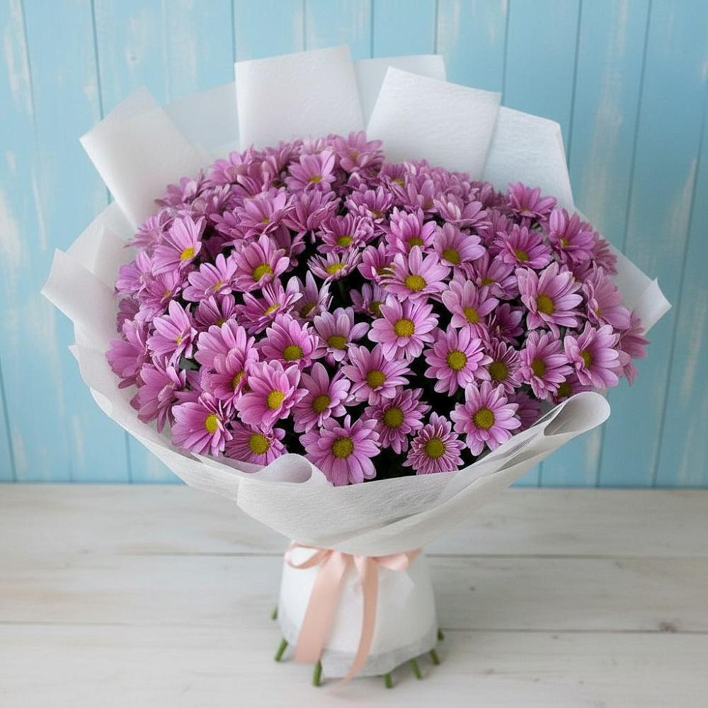 Букет цветов из: Хризантемы в Сафоново Смоленской области