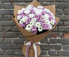 Букет цветов из:  Хризантемы #REPLACE_PRED# Сафоново Смоленской области