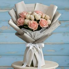 Букет цветов из:  Розы в Сафоново Смоленской области