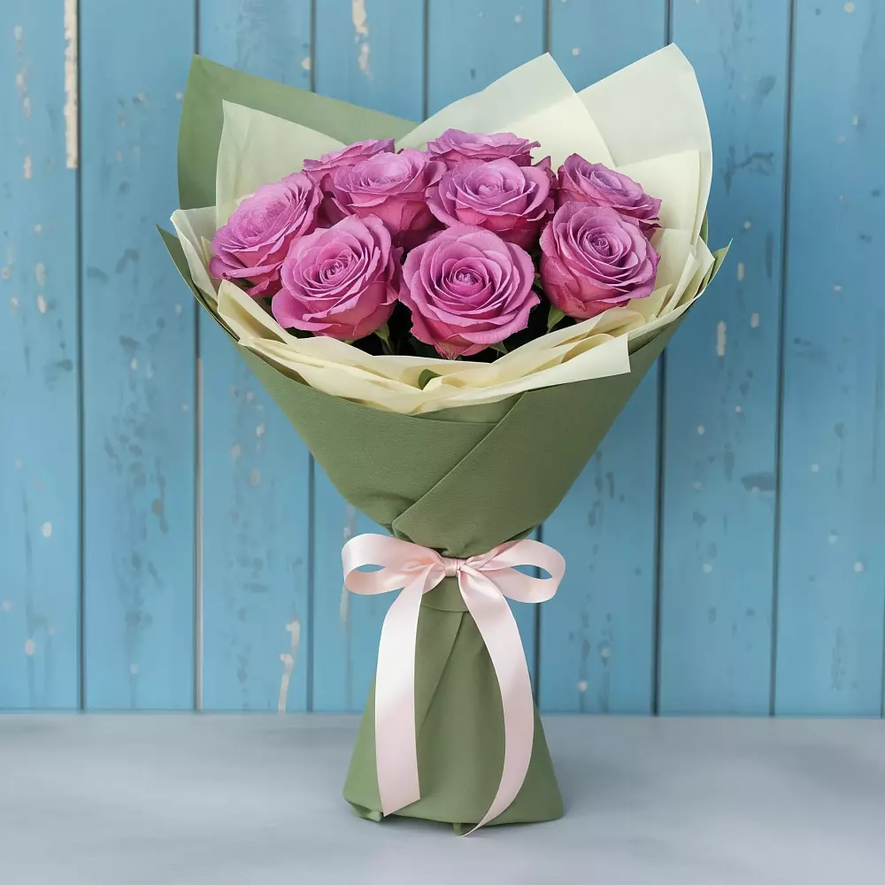 Букет Розы Фёрст Леди в Сафоново Смоленской области