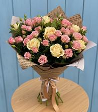 Букет цветов из:  Розы #REPLACE_PRED# Сафоново Смоленской области