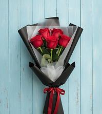 Букет цветов из:  Розы в Сафоново Смоленской области