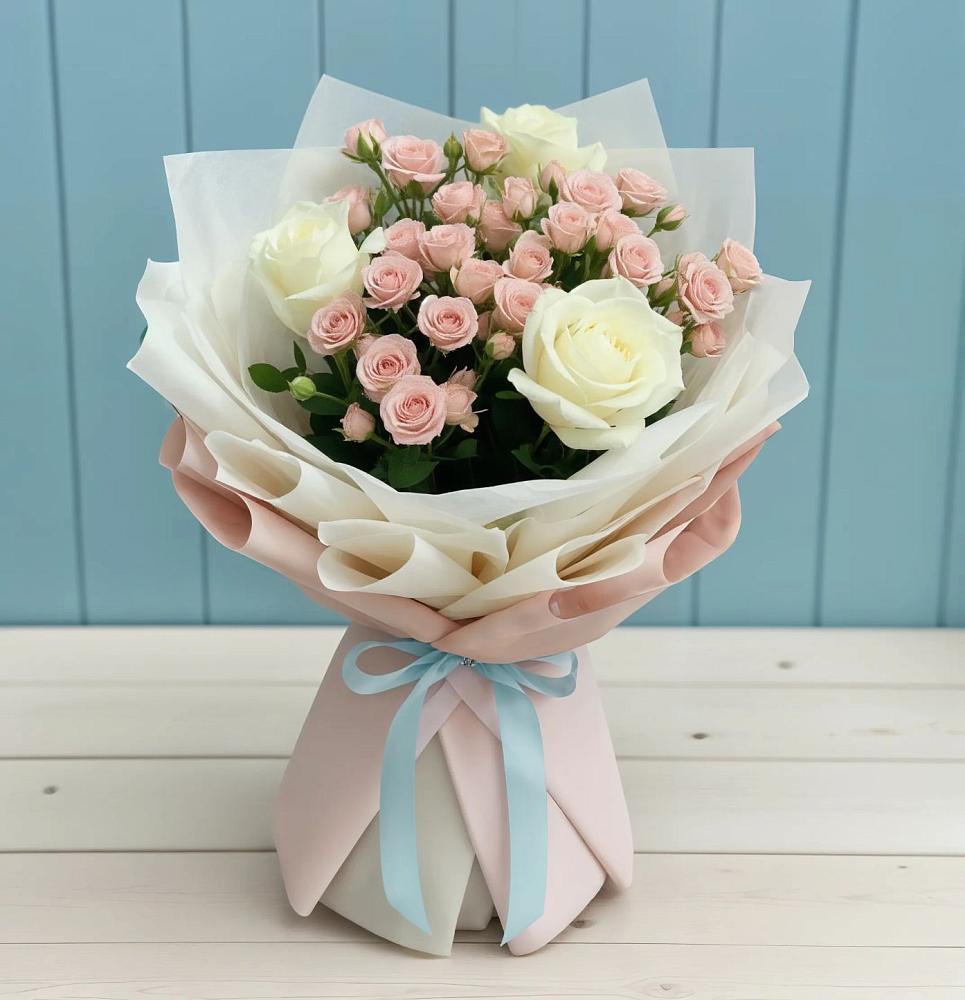 Букет цветов из: Розы в Сафоново Смоленской области