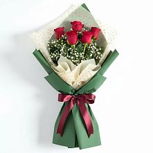 Букет цветов из:  Розы в Сафоново Смоленской области