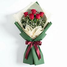Букет цветов из:  Розы в Сафоново Смоленской области