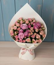 Букет цветов из:  Розы #REPLACE_PRED# Сафоново Смоленской области